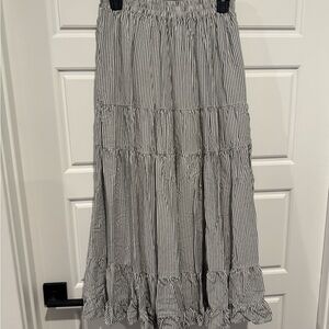 American Eagle Outfitters Striped Maxi Skirt